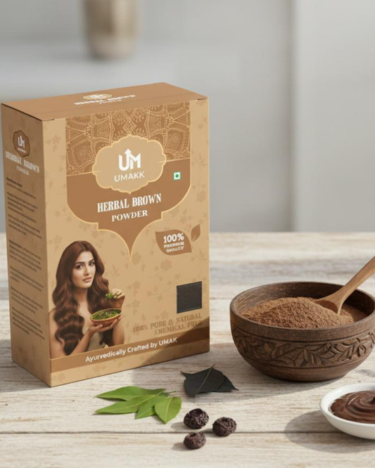 Ayurvedic Brown Hair Colour
