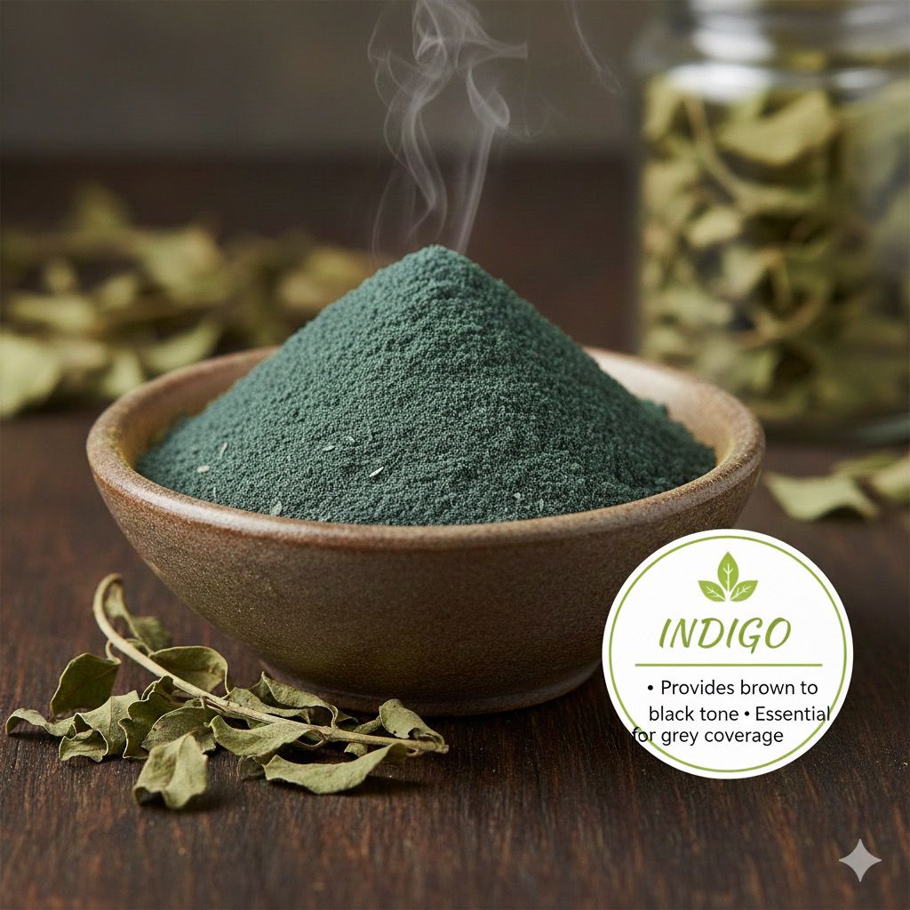 UMAKK Indigo Powder – 100% Natural Hair Colour (100g)