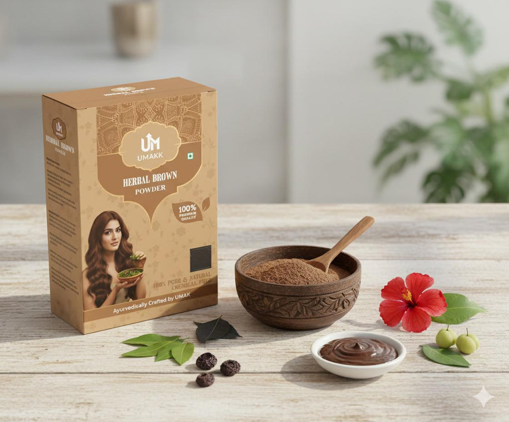 Ayurvedic Brown Hair Colour